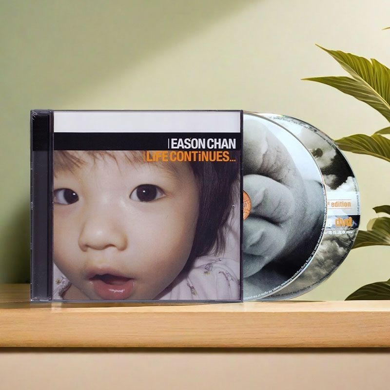 เวอร์ชั่นฮ่องกง Eason Eason Chan อัลบั้มชีวิตต่อชีวิตต่อต่อซีดี + DVD บันทึกของแท้