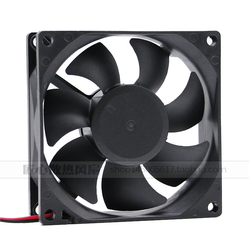 LC8020S 12V 0.2A 8cmV อุปกรณ์การชาร์จไอเสียอินเวอร์เตอร์พัดลมระบายความร้อน DC ขนาดเล็ก