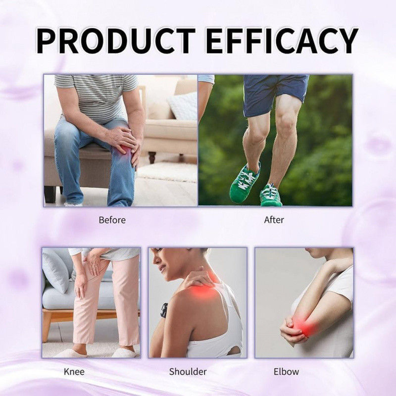 2 ชิ้น Joint Soothing Massage Gel เจลสีม่วง เหมาะสําหรับเข่า เอว คอ หลัง ไหล่ มือและเท้า