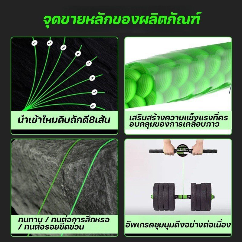 สายถักตกปลา PE X8 100 เมตร สายเอ็นถัก เหนียว ลื่น รูปที่ 2