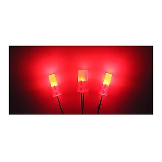 (10ชิ้น) LED 234 257 สี่เหลียม ขนาด 2x3x4 / 2x5x7 มม. LED Rectangle ขาว ฟ้า เขียว เหลือง แดง White Blue Green Yellow Red
