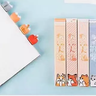 B004 ที่คั่นหนังสือ ที่คั่นหนังสือลายการ์ตูนสัตว์ ก้นสัตว์ต่างๆ ที่คั่นหนังสือตูดสัตว์