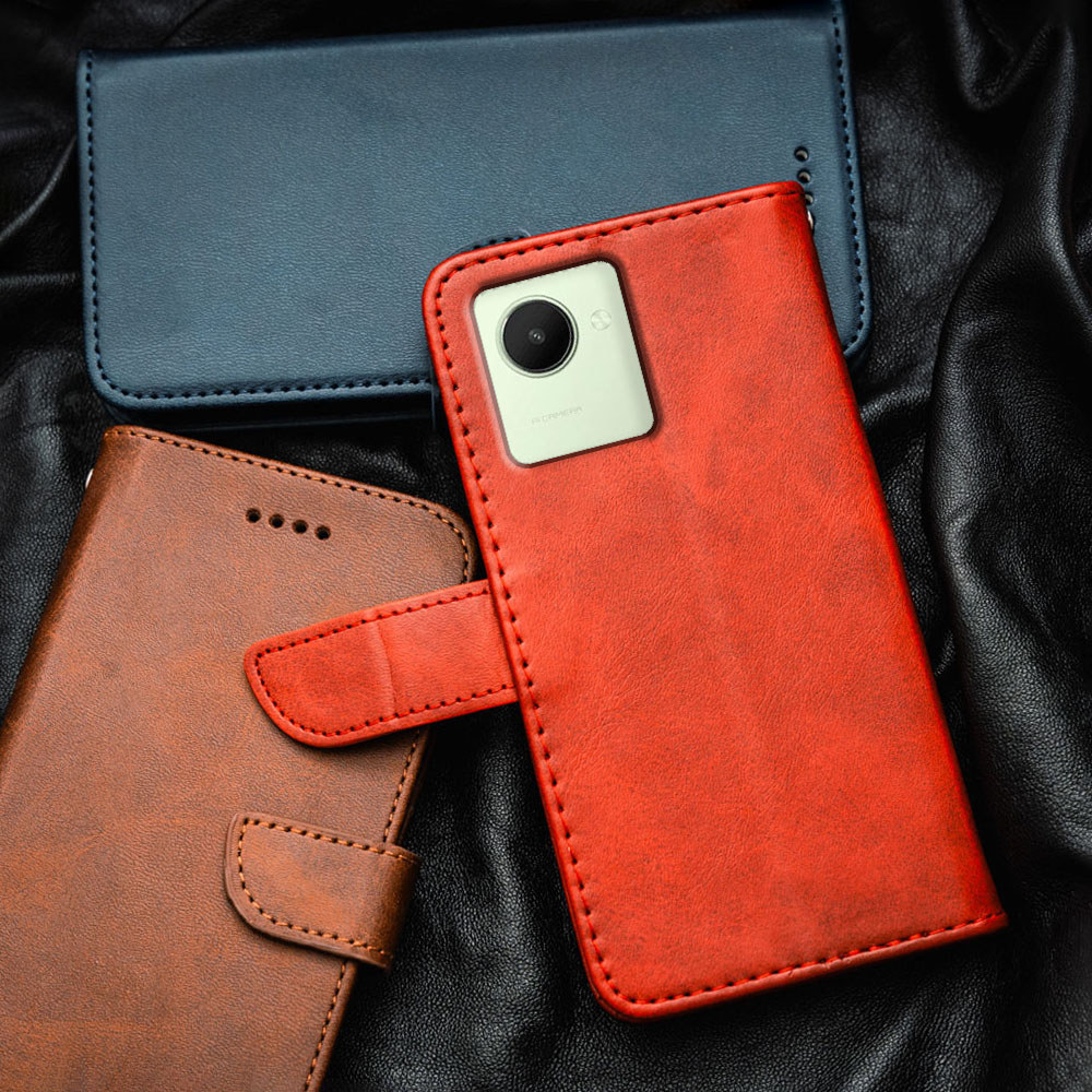 สําหรับRealme C30 C30s Narzo 50i Prime RMX3690 3581 3506 พรีเมี่ยมหนังFlip-Topเคสโทรศัพท์ปกกระเป๋าสตางค์ในตัวผู้ถือบัตรขาตั้งกันกระแทกTPUด้านใน