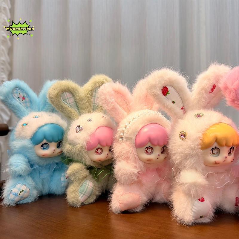 [WWanderland] Charming Bunny พวงกุญแจตุ๊กตาไวนิลจี้ Bapa แขวนน่ารักเครื่องประดับกระเป๋าอุปกรณ์เสริมสําหรับของขวัญเด็ก [ใหม่]