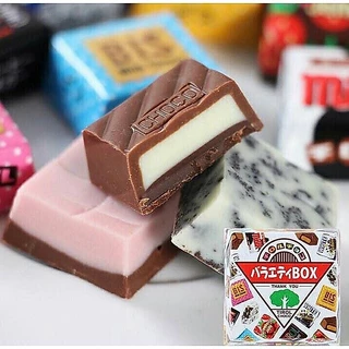 [พร้อมส่ง] Tirol Choco Box ช็อกโกแลต 5 รสชาติใน 1 กล่อง อร่อยมากๆ นำเข้าจากประเทศญี่ปุ่น