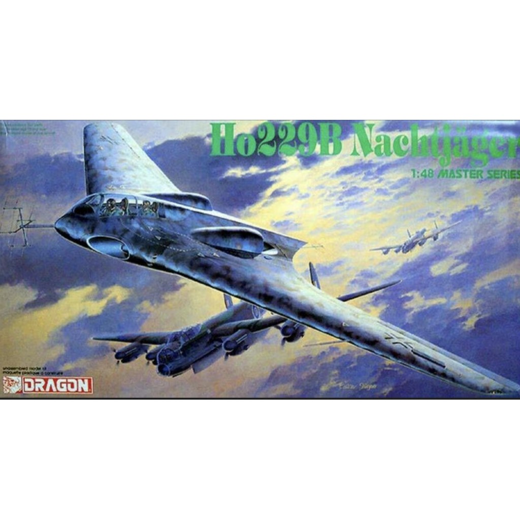 เครื่องบินรุ่นชุด DRAGON 5511 1/48 เยอรมัน Horten Ho 229B Nachtjäger