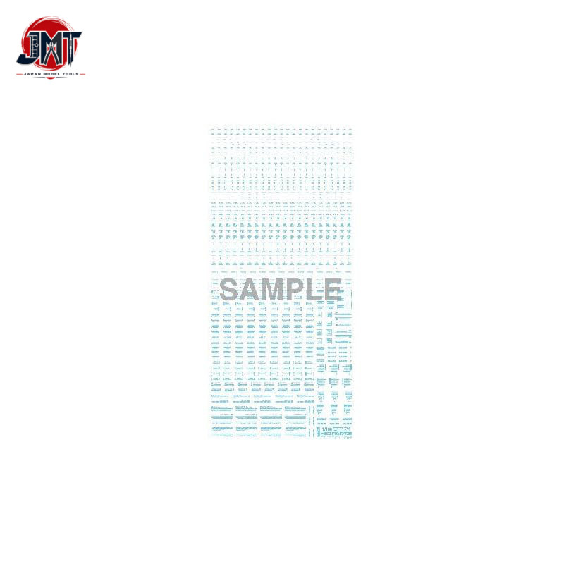 1/100 Pastel Color RB01 Caution Decal (1 Sheet)
