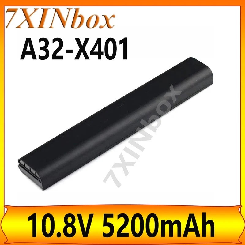 7XINbox A32-X401 A41-X401 10.8V 5200mAh แบตเตอรี่แล็ปท็อปสําหรับ ASUS F301 F301A F301U F401A F501 F5