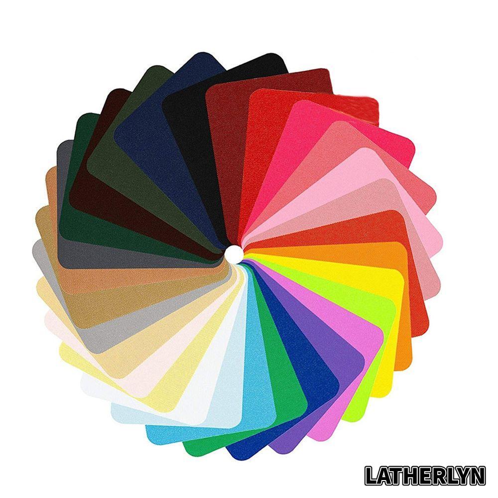 LATHERLYN Self Adhesive Patch Badge Sticker เย็บบน Route Iron-on Fabric