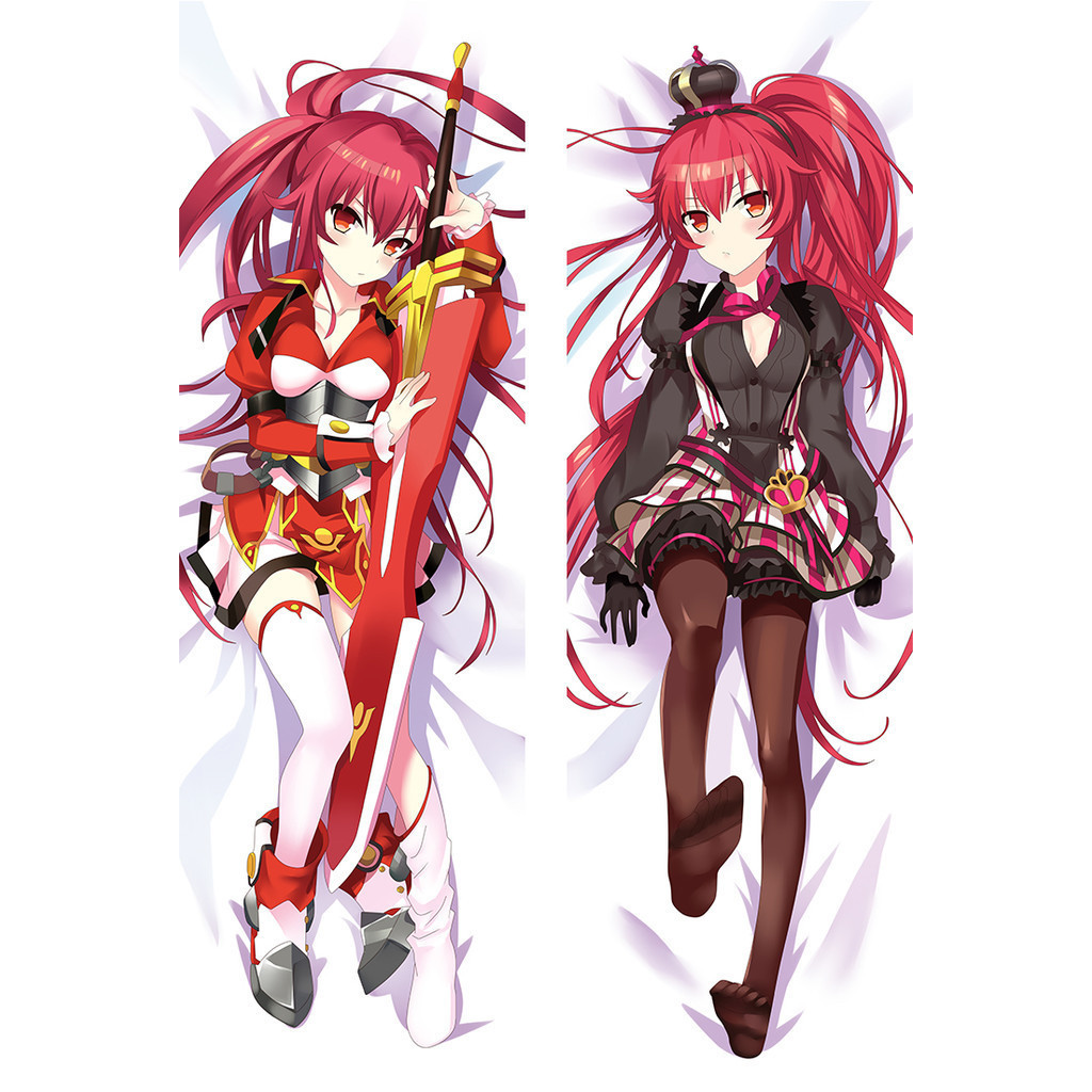 Elsword Elesis อะนิเมะ Dakimakura กอดหมอน Body Case ครอบคลุม Otaku Sleepy