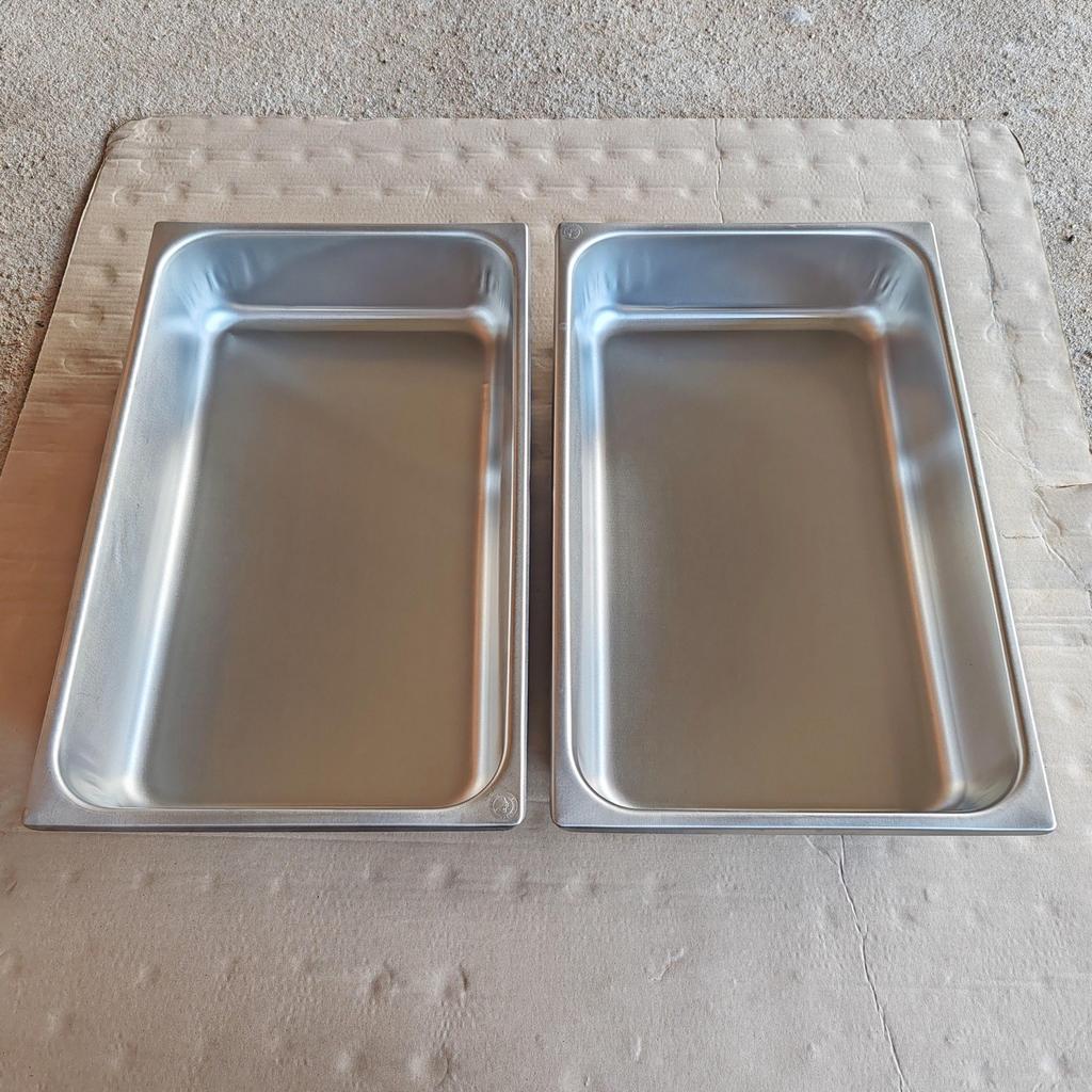 {2 BIJI} FULL SIZE FOOD PAN/ STAINLESS STEEL FOOD TRAY/ TRAY MAKANAN { TRAY SAHAJA }