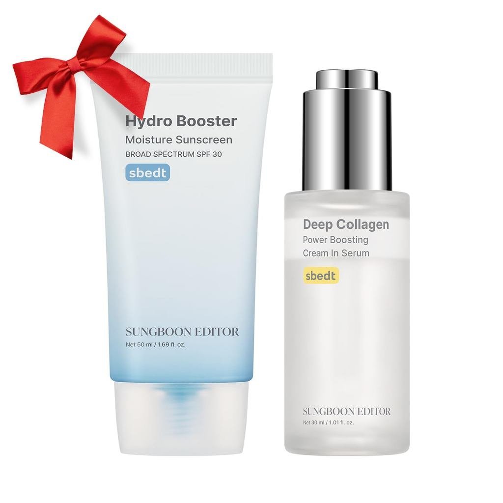 SUNGBOON EDITOR Deep Collagen Hydrating Duo: Deep Collagen Power Boosting Cream In Serum & Hydro Boo