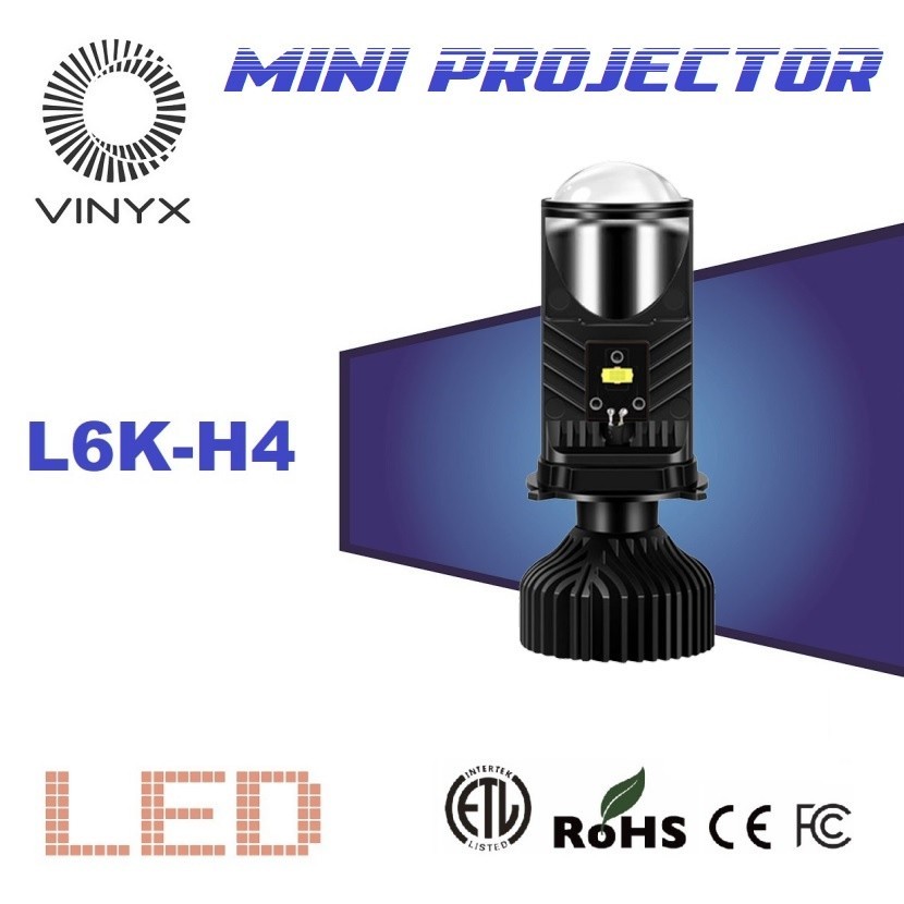 ใหม่ LED ไฟหน้าโคมไฟโปรเจคเตอร์ H4 Mini โปรเจคเตอร์เลนส์ 50 วัตต์รถจักรยานยนต์รถยนต์เลนส์ Y6 Y6D Y9 