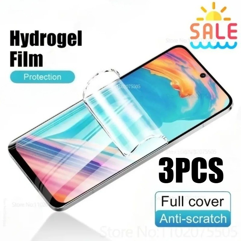 3 ชิ้น Anti Blue Light Ultra HD Soft Hydrogel ฟิล์ม Matte Frosted Soft ฟิล์มสําหรับ Gionee K3 K30 K6