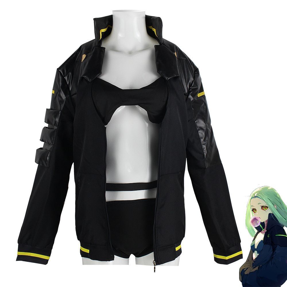 Cyberpunk 2077 Edge Walker คอสเพลย์ Rebecca คอสฮาโลวีน คอสเพลย์ Cyber Rebecca คอสเพลย์