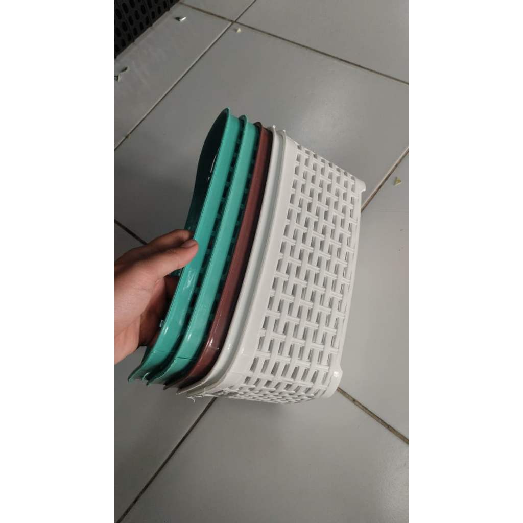 ตะกร้าสานอเนกประสงค์ 25x20x13