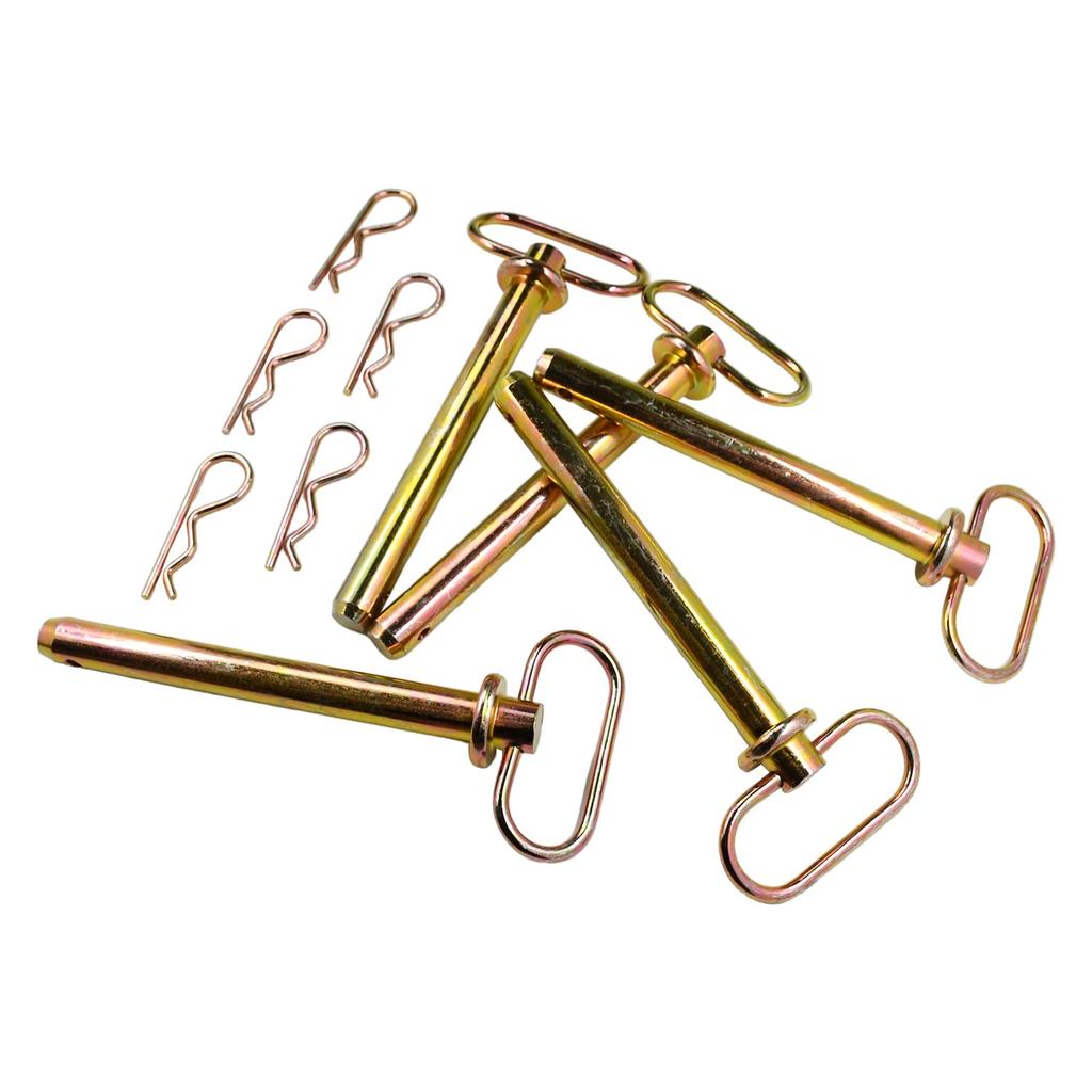 5ชิ้น 251540 Hitch Pin 3/4 เส้นผ่านศูนย์กลาง x 6-1/4 ความยาวใช้งานร่วมกับ John Deere Ford New Hollan