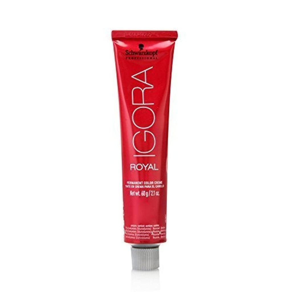 Schwarzkopf Professional Igora Royal สีผมถาวร 8-77 ทองแดงสีบลอนด์อ่อน 60 กรัม 5KZ2 LDQJ