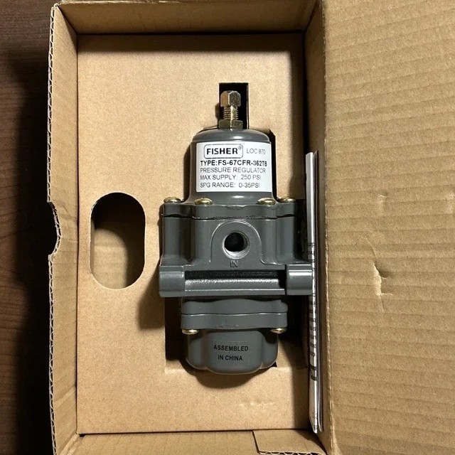 ยี่ห้อใหม่Fisher 67C Series Supply Regulator 67CFR-237 สําหรับบริการแก๊สและอากาศอุตสาหกรรม