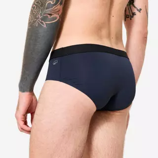 Decathlon Men'S Breathable Briefs กางเกงชั้นในระบายอากาศได้ดีสำหรับใส่วิ่ง - Blue