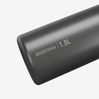 Decathlon 1.5 L Stainless Steel Flask ขวดน้ำสเตนเลสสตีลฝาเกลียวขนาด 1.5 ลิตร รุ่น Flask 100 - Grey