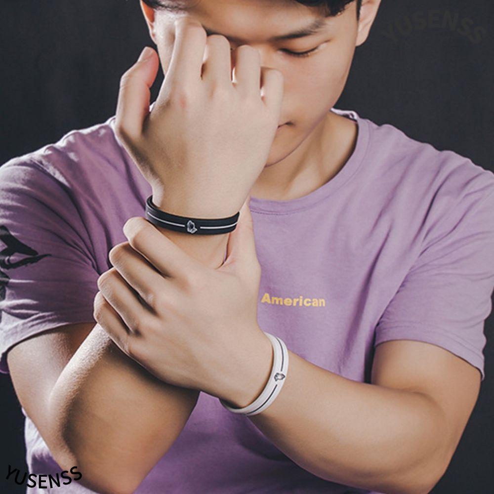YUSEN Praying กันน้ําเครื่องประดับกําไลข้อมือยาง