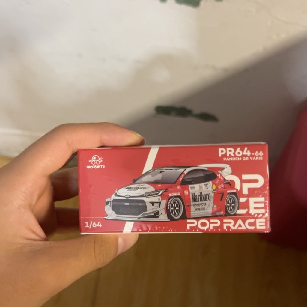 Tudeuoyi POPRACE 1/64 GR Yalex PANDEM Racing Model, รุ่น PR64-66, เคลือบ Marlboro, ยังไม่เปิด, กล่อง