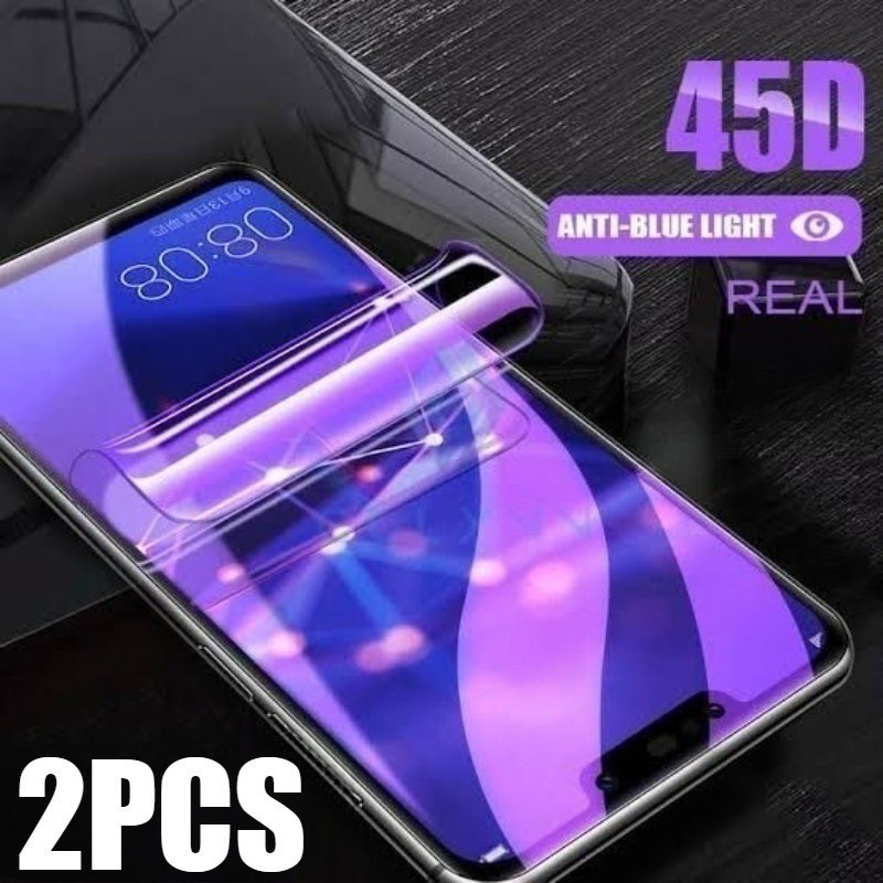 2 ชิ้น Anti Blue Light Soft Hydrogel ฟิล์มสําหรับ vivo Y300 Y300t Y400 Y500 Y500i Y500s GT Pro Plus 