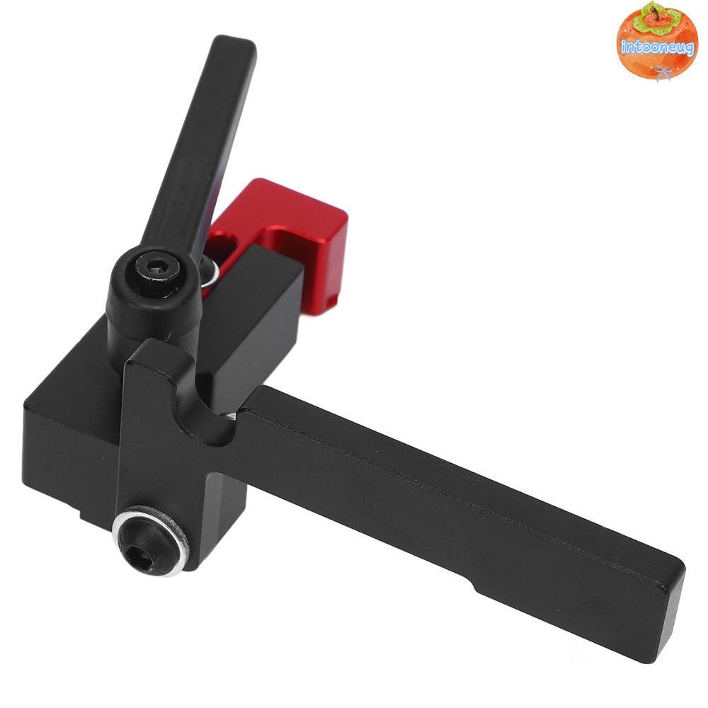 INTOO Miter Track Stop, อลูมิเนียมอัลลอยด์ 75 Type T Track Flip Stop, Secure Design Precision|ขั้วต่
