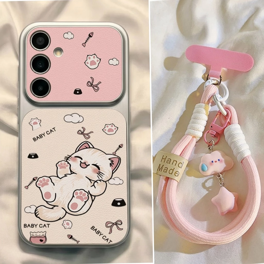 เคสโทรศัพท์สุดหรูสำหรับ For Samsung A57 A37 A27 A07 A56 A17 A55 A06 A05S A54 A36 A15 S25 S26 S23 Ultra S24 FE A34 A35