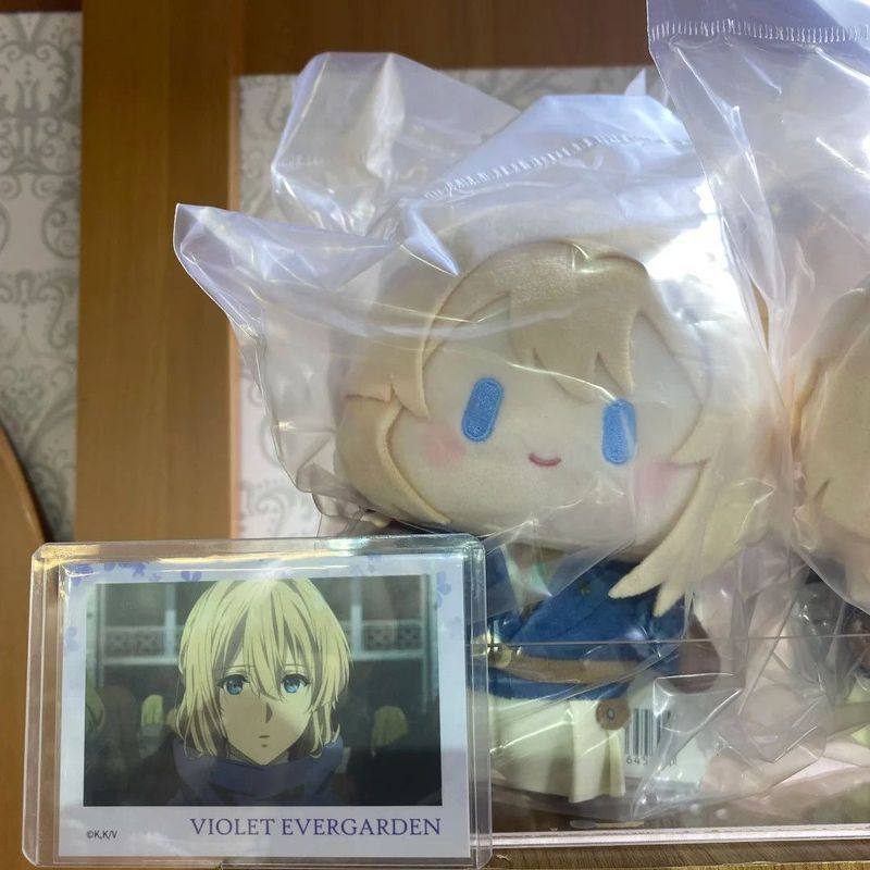 Violet Evergarden Doll Merchanded Wellit Cotton Doll ตุ๊กตาอะนิเมะสองมิติของขวัญวันเกิด w