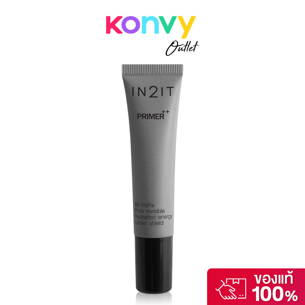 In2It Primer++ mini 3g #PMP ไพรเมอร์เนื้อกำมะหยี่บางเบา.
