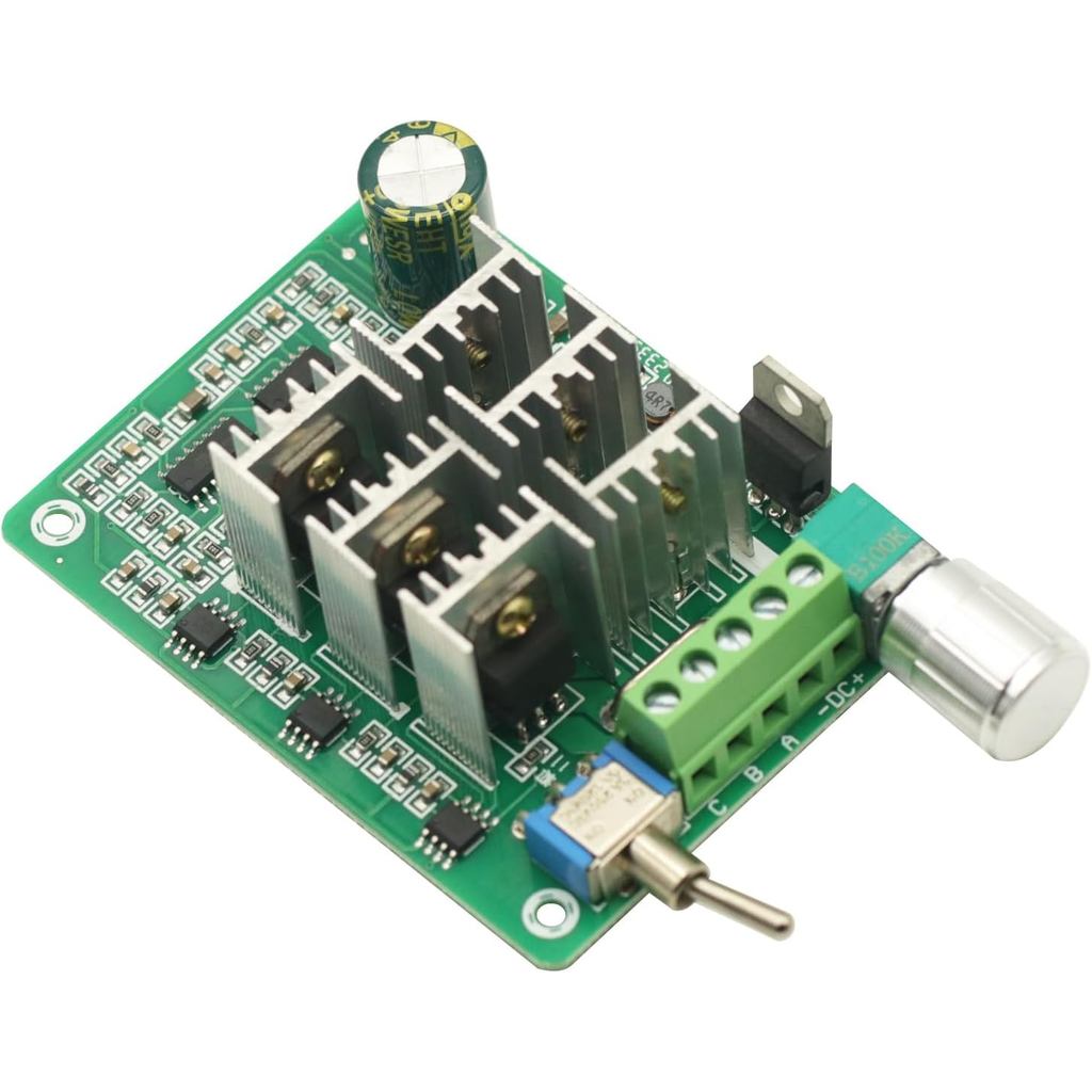 มอเตอร์ BLDC 15A สาม-Phase Sensorless มอเตอร์ไร้แปรงควบคุมความเร็วพัดลมระเบิดไดรฟ์ DC 5-36V 12V 24V,