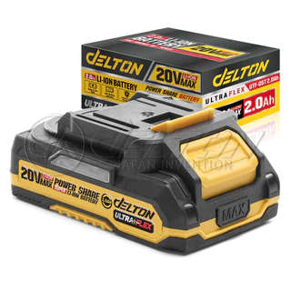DELTON แบตเตอรี่ลิเธียมไอออน 20V สายชาร์จ แท่นชาร์จ Duo Charger ใช้ร่วมกับผลิตภัณฑ์ DELTON Power Share กลุ่ม UltraFlex