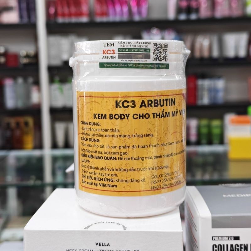 身南Kich Trang Arbutin 3c3 Vang 泰国 进口美白体乳250g8.5.22KLG