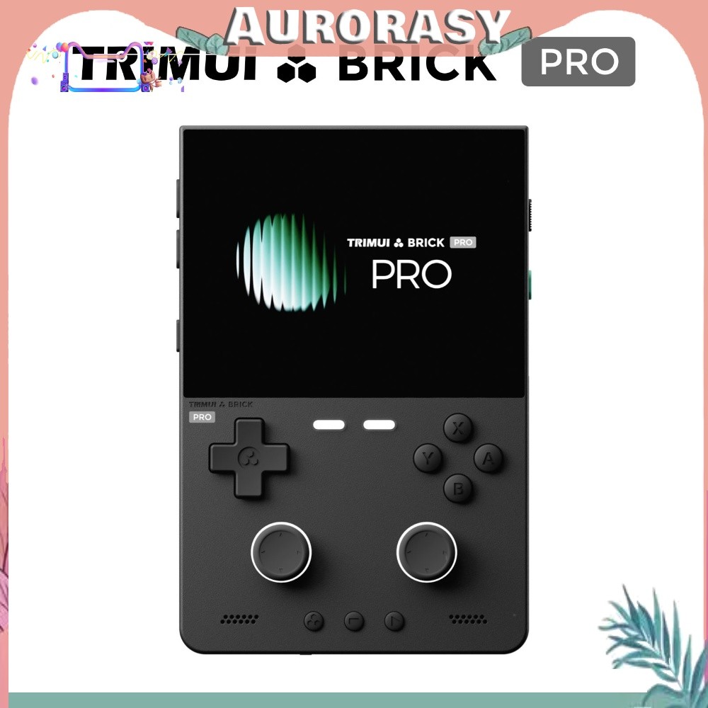 [AURORASY]สําหรับ TRIMUI Brick Pro เปิด-Source คอนโซลมือถือ 5000 mAh เครื่องเล่นวิดีโอแบบพกพา Type-C ชาร์จเกมคอนโซลสําหรับเดินทางกลางแจ้งทุกวัน Commute