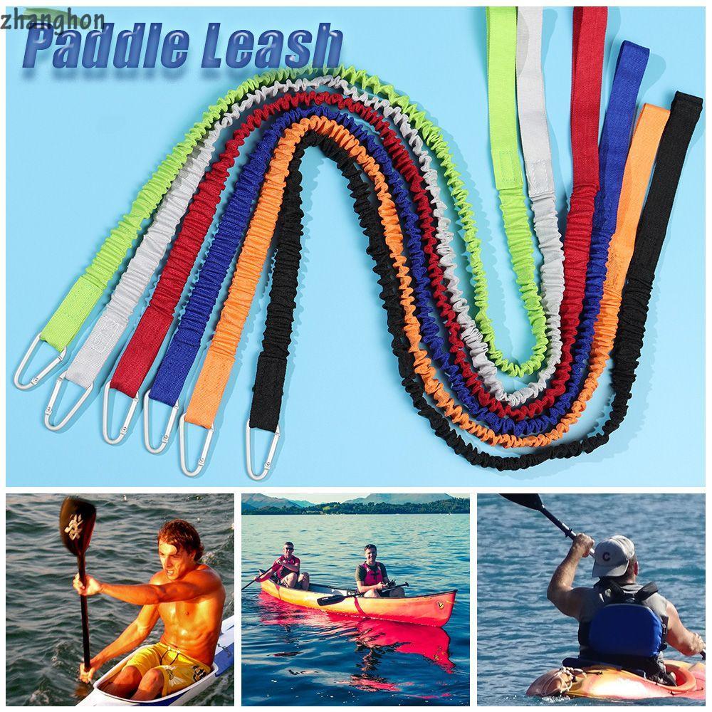 ZHANGHONG Kayak Rod Lanyard Nylon Fishing Rod Holder Water Sports Carabiner Paddle Board Rope