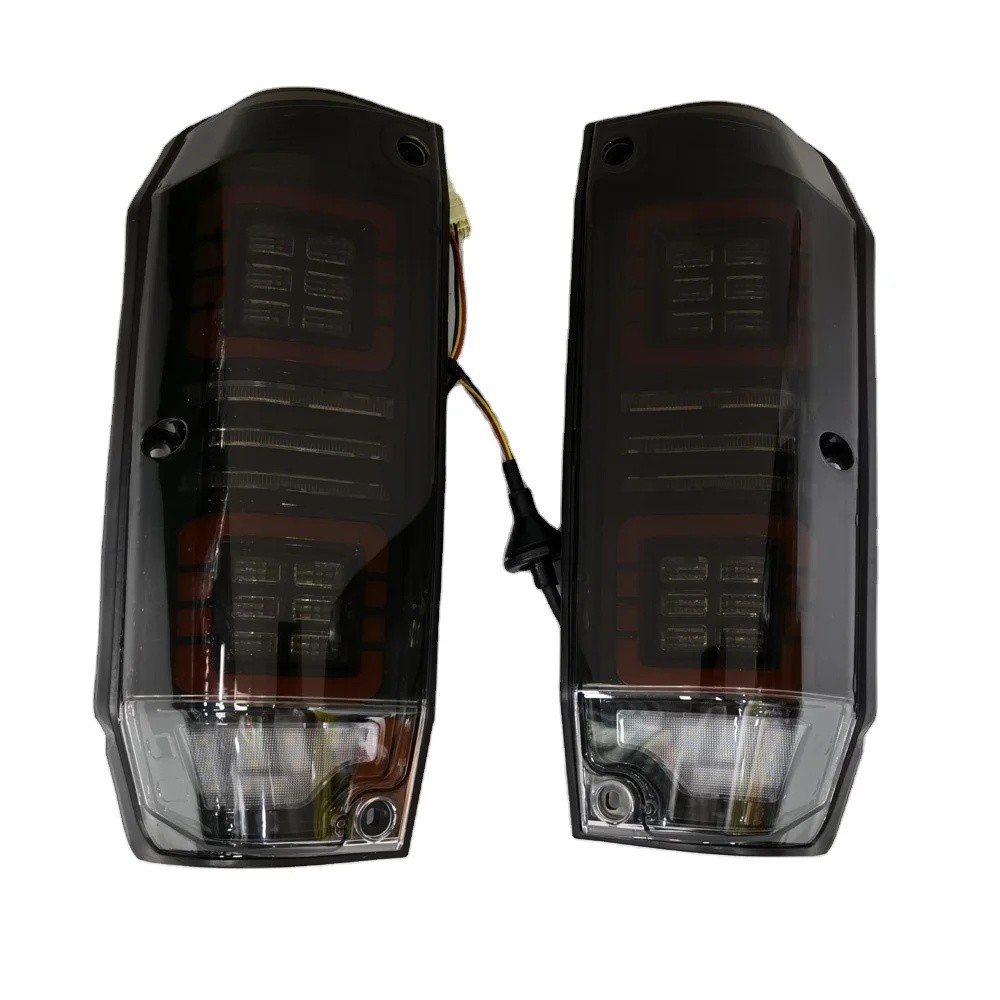 ลดราคา LAND CRUISER LC79 ไฟท้าย LED สําหรับ TOYOTA LAND CRUISER LC70, ออกแบบด้านหลังโคมไฟ LED LC76 1