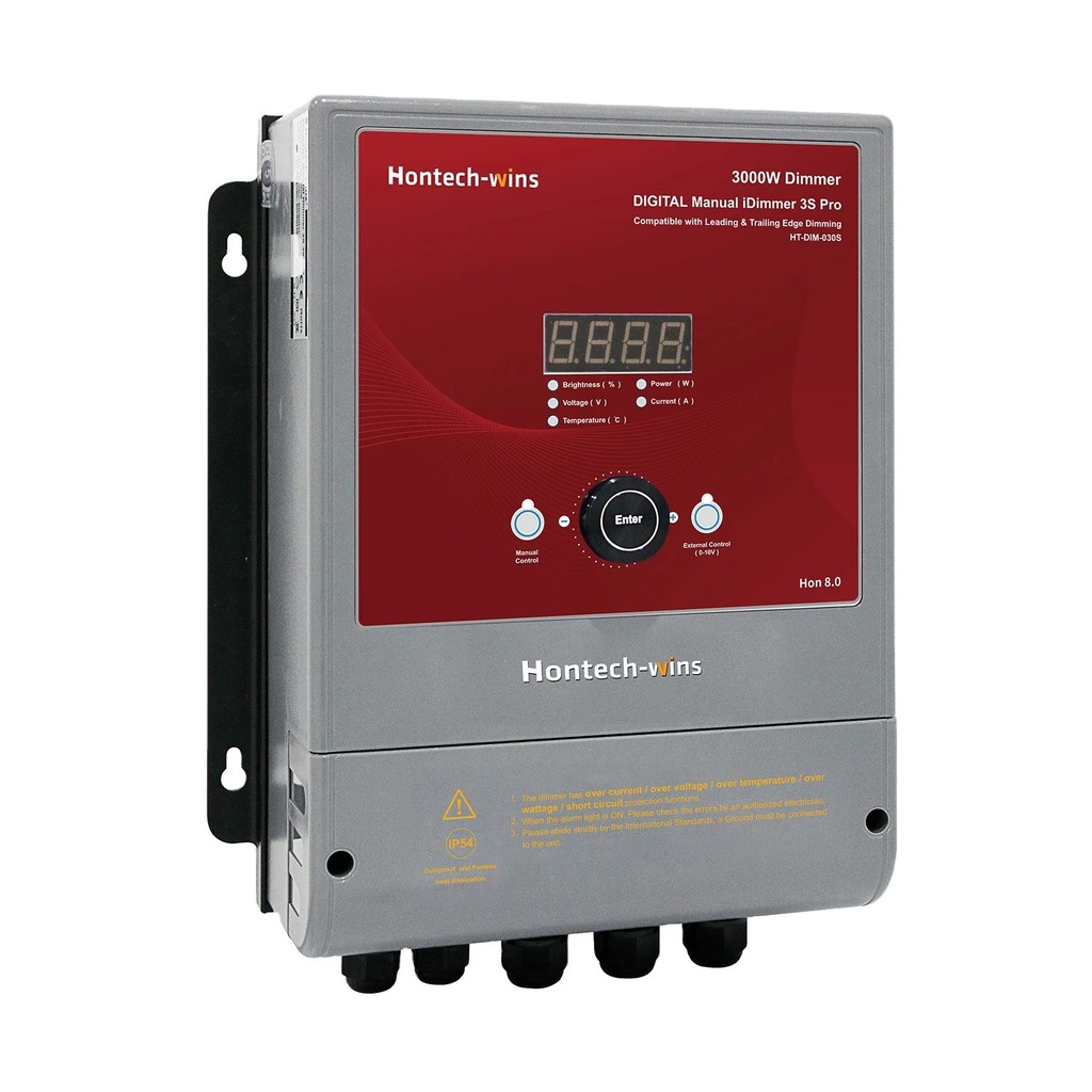 J8B9 โรงงานขายตรง Hontech-Wins อัจฉริยะ LED Dimmer สวิทช์กันน้ําฟาร์มสัตว์ปีก Sunrise Sunset 3000W ค