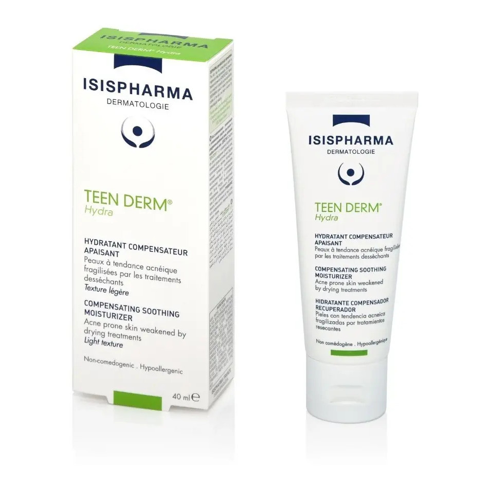 Kxkcrema 保暖 Isispharma Teen Derm Hydra 40 mAh A.a E2OC