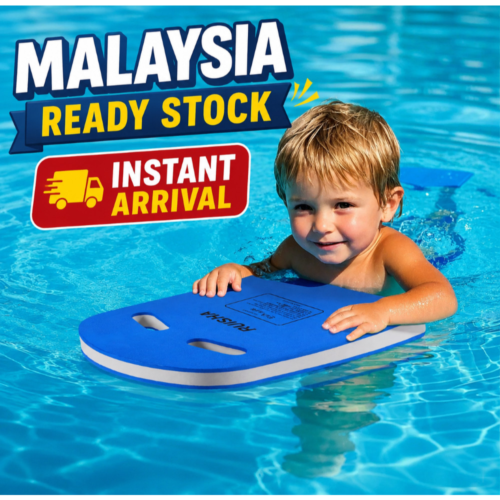 Swim Kickboard เด็กผู้ใหญ่ EVA กระดานลอยน้ําโฟมนิรภัยดําน้ํา Papan Pelampung Board