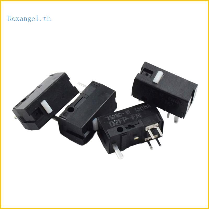 ROX 4 ชิ้นชุด D2FPFN เมาส์ MicroSwitches Optical MicroSwitch สําหรับ ROG III Point 36K ROG Chakram X