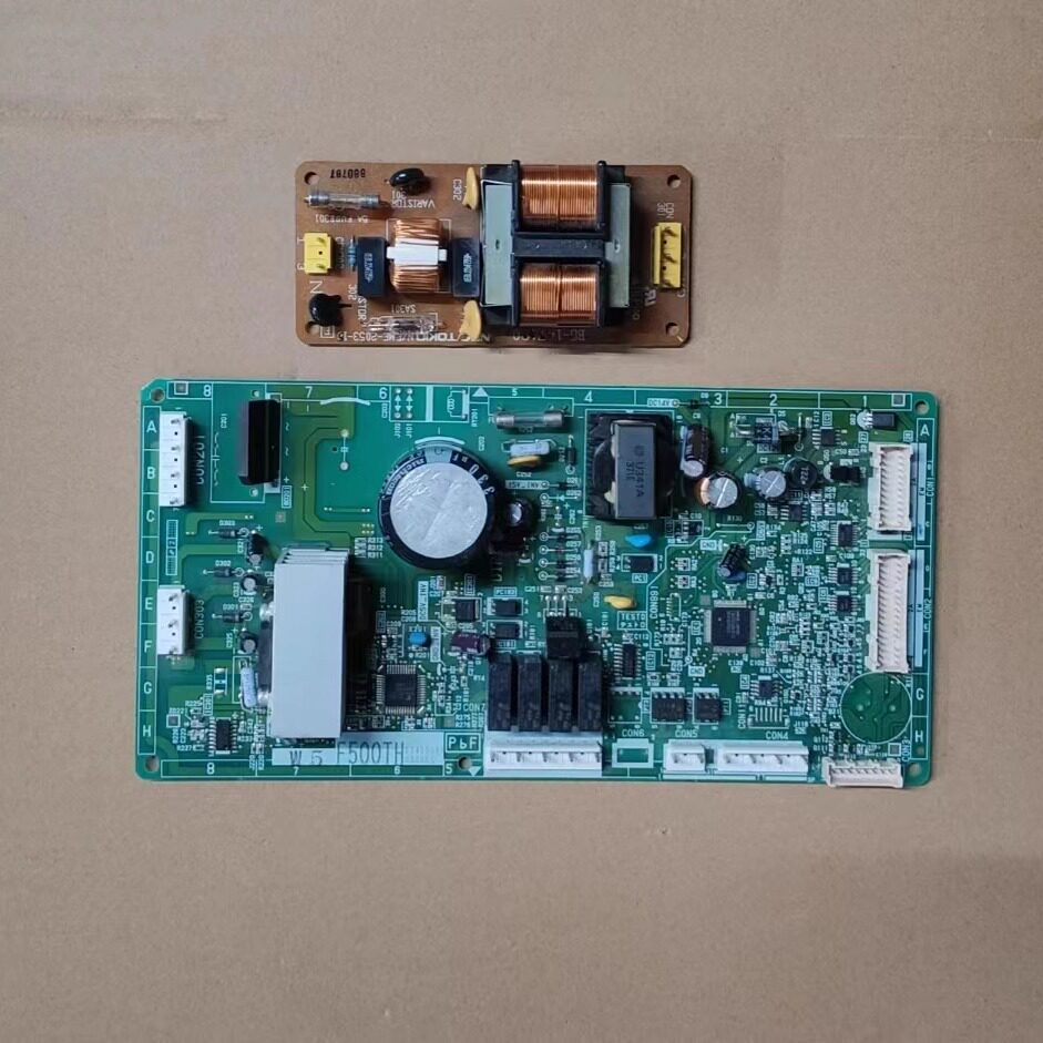 Original Disassembly Panasonic ตู้เย็น NR-F500TX NR-F500TH บอร์ดคอมพิวเตอร์แปลงความถี่บอร์ดควบคุมหลั