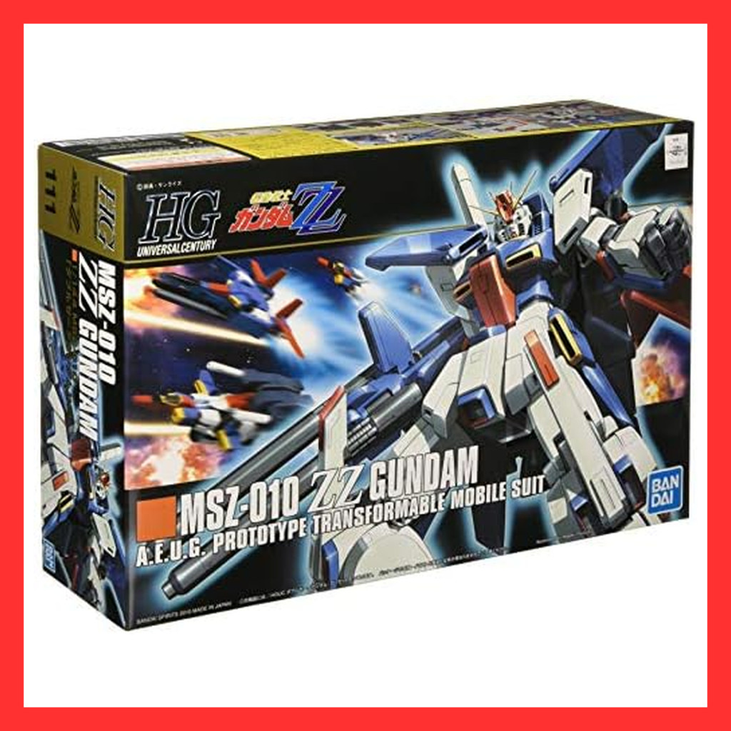 [Direct From Japan] BANDAI SPIRITS HGUC 1/144 ZZ Gundam (Mobile Suit ZZ Gundam)