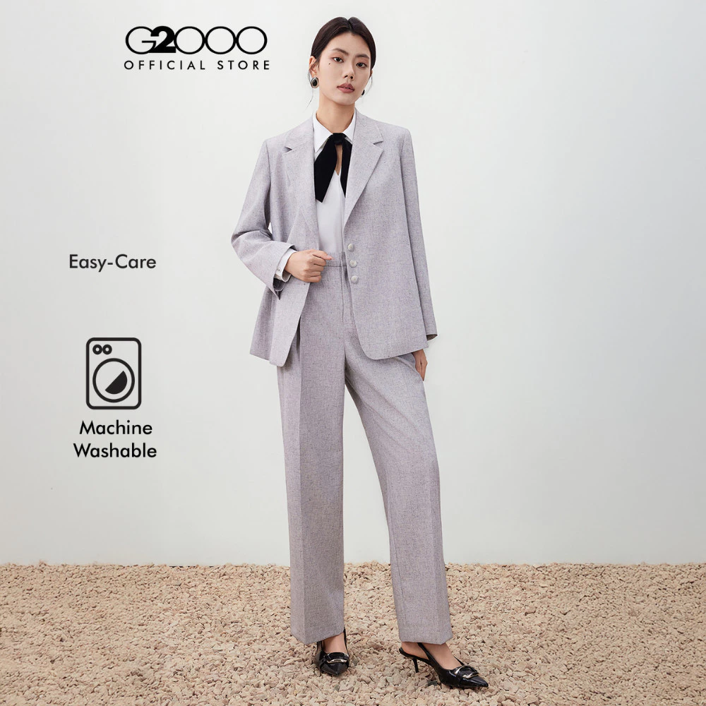 G2000 เสื้อสูทสำหรับผู้หญิง Bell Fit ทรง Bell Fit รุ่น 5621110092 สีเทาอ่อน