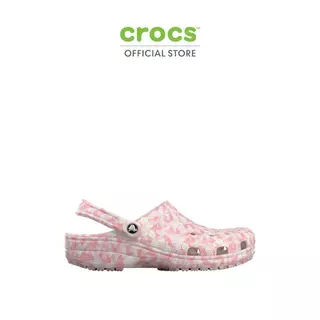 CROCS รองเท้าลำลองผู้ใหญ่ CLASSIC CONFETTI CLOG - PINK MILK/MULTI