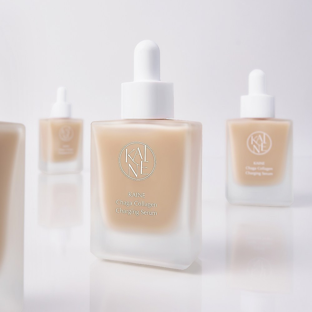 KAINE Chaga Collagen Charging Serum 30ml Vegan Collagen Squalane Hydrating Firming Facial Serum