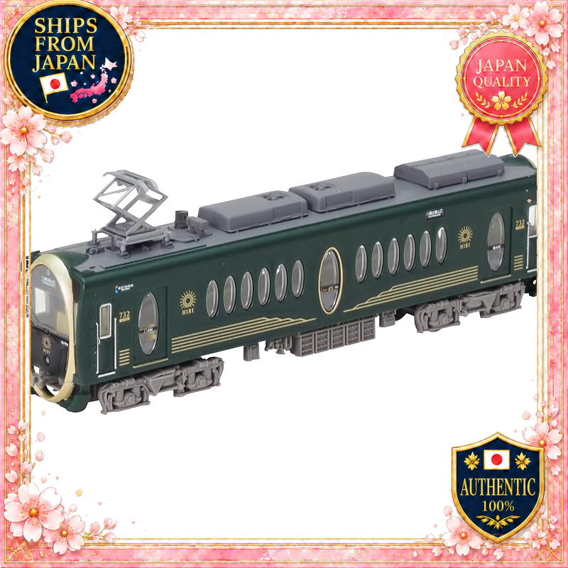Tomytec Railway Collection Eizan Railway 700 Series Sightseeing Train "Hiei" Diorama Accessories Rei