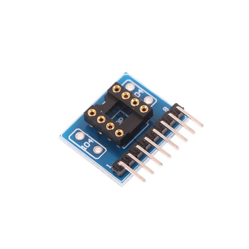 Single-row ZIP SIP8 Paage แปลงเป็น Dual-row DIP8 Soet NJM5532 4558 4560 4580 4565 2114L HIFI Audio อ