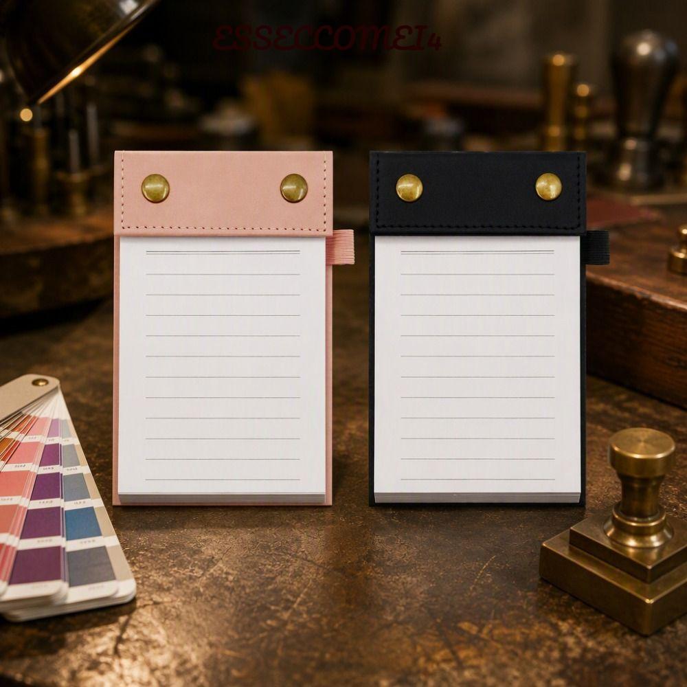 ESSECCOMEI4 A6 Notepad, School Daily Planner Sticky Notes, การเขียนแบบพกพา Mini Memo Pad Pocket Note